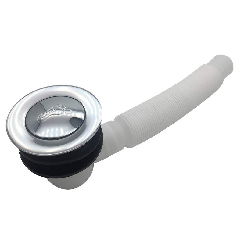 ZLYY Tip Toe Style Bathtub Drain Stopper with A Flexible Water Pipe - Image 1